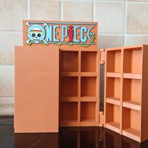 One Piece Kinder Joy figura tartó névtáblákkal, kinyitható változat