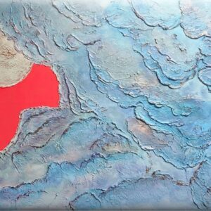 Abstract 70×140 akril, vászon textúra 2026