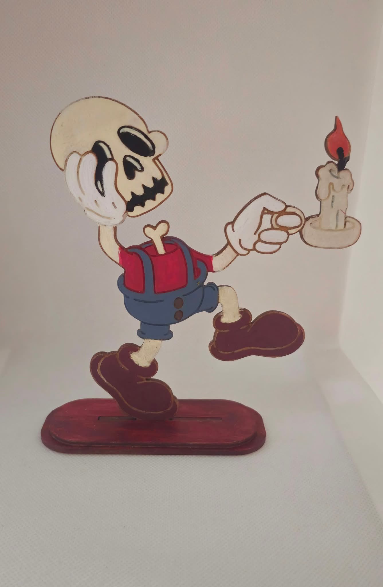 Halloweeni asztaldísz