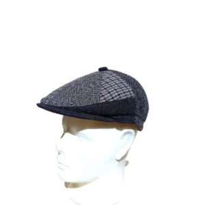 Design golf sapka / férfi / téli – lasnis / szürkés tónusú gyapjúszövet
