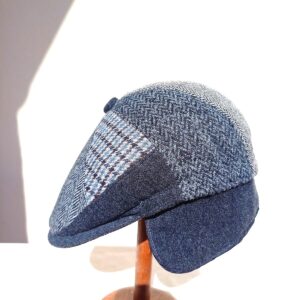 Design golf sapka / férfi / téli – lasnis / szürkés tónusú gyapjúszövet