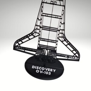 Discovery OV-103 sziluett dekoráció
