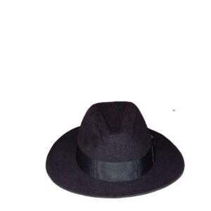 Fedora kalap / férfi / fekete nyúlszőr