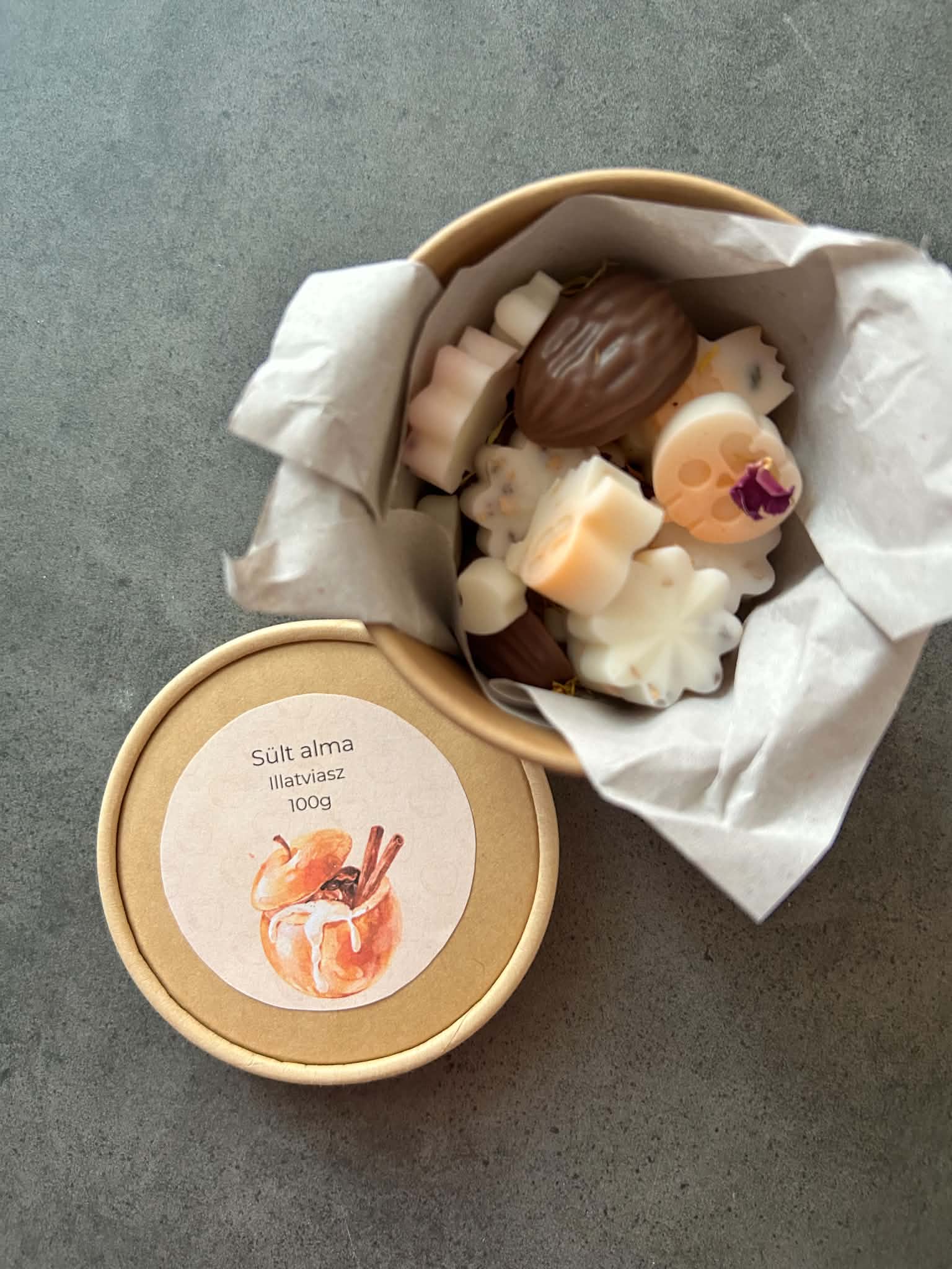 Sült alma illatviasz 100g