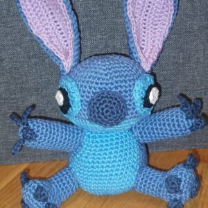 Stitch horgolt amigurumi
