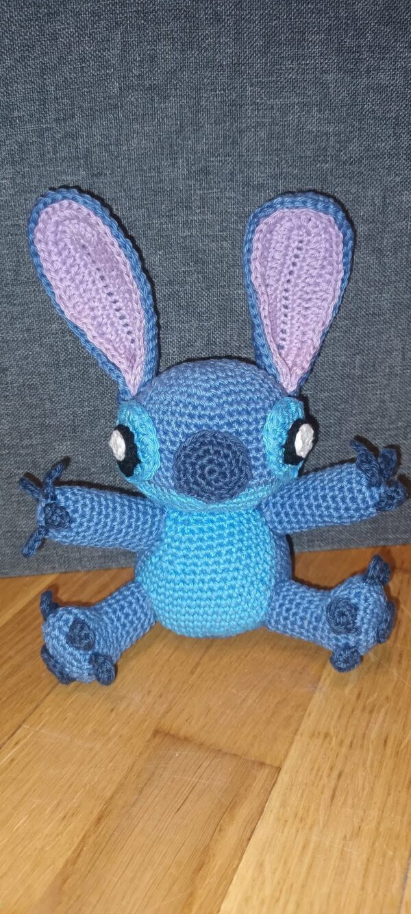 Stitch horgolt amigurumi