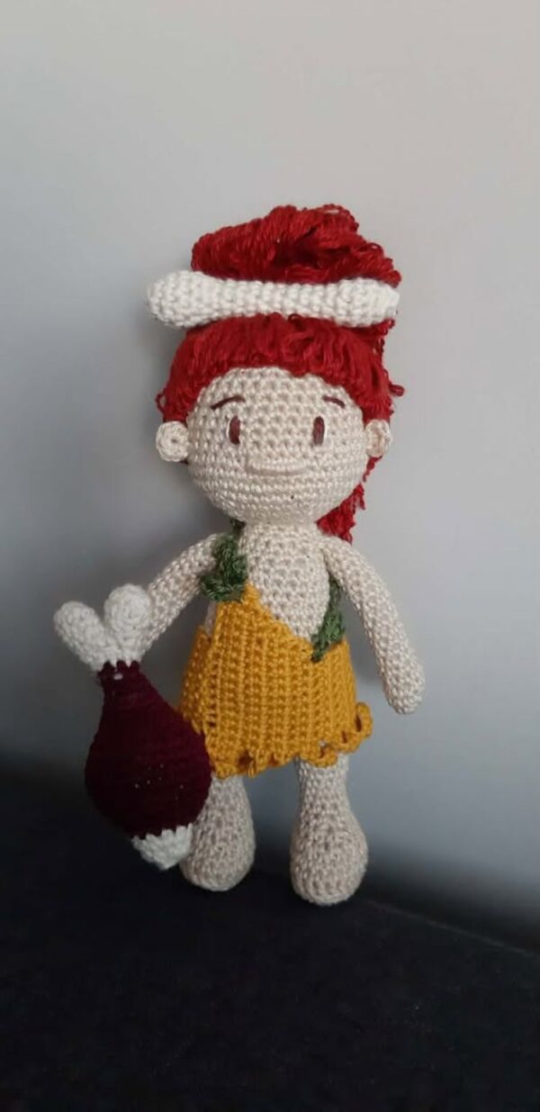 Ősike horgolt amigurumi