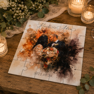 Puzzle ceremónia esküvőre
