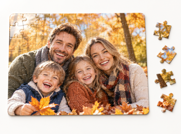 Egyedi fényképes puzzle – 80 darabos, saját fotóval vagy grafikával