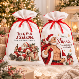 Vicces mikulás zsák – felnőtteknek