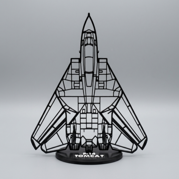 F-14 Tomcat sziluett dekoráció