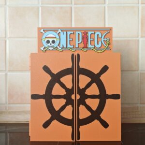 One Piece Kinder Joy figura tartó névtáblákkal, kinyitható változat