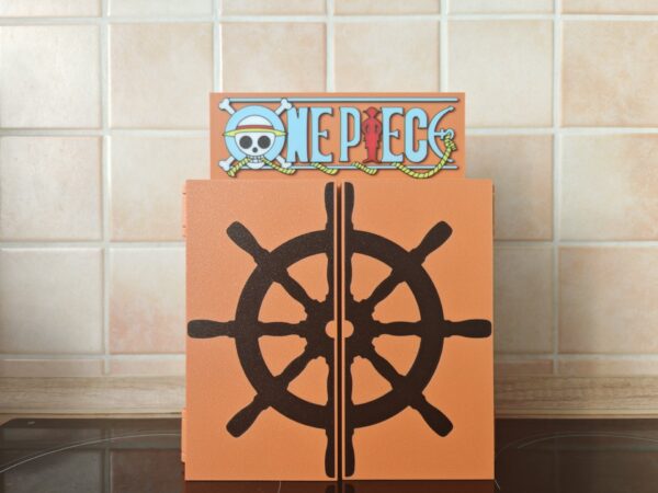 One Piece Kinder Joy figura tartó névtáblákkal, kinyitható változat