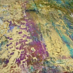 Absztrakt festmény / 50×70 / Arany Kert