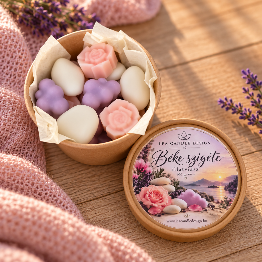 Béke szigete illatviasz