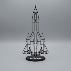 SR-71 Blackbird sziluett dekoráció