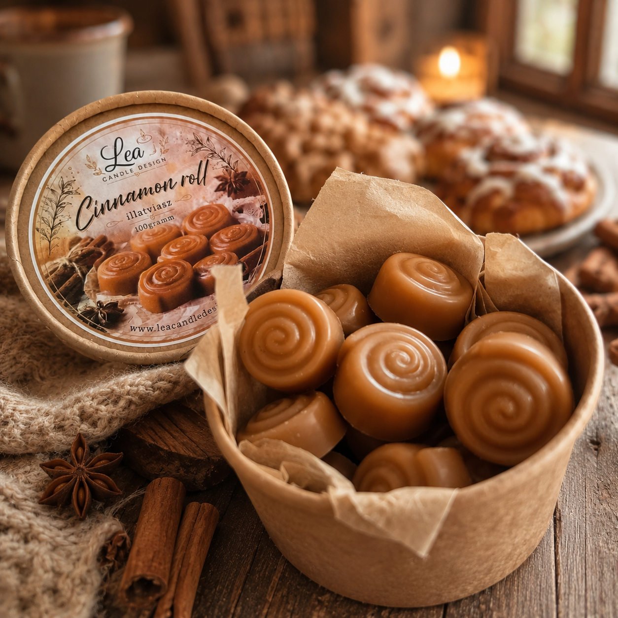 Cinnamon roll illatviasz