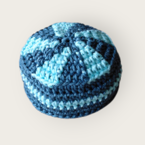 Footbag/ babzsák kék forgós