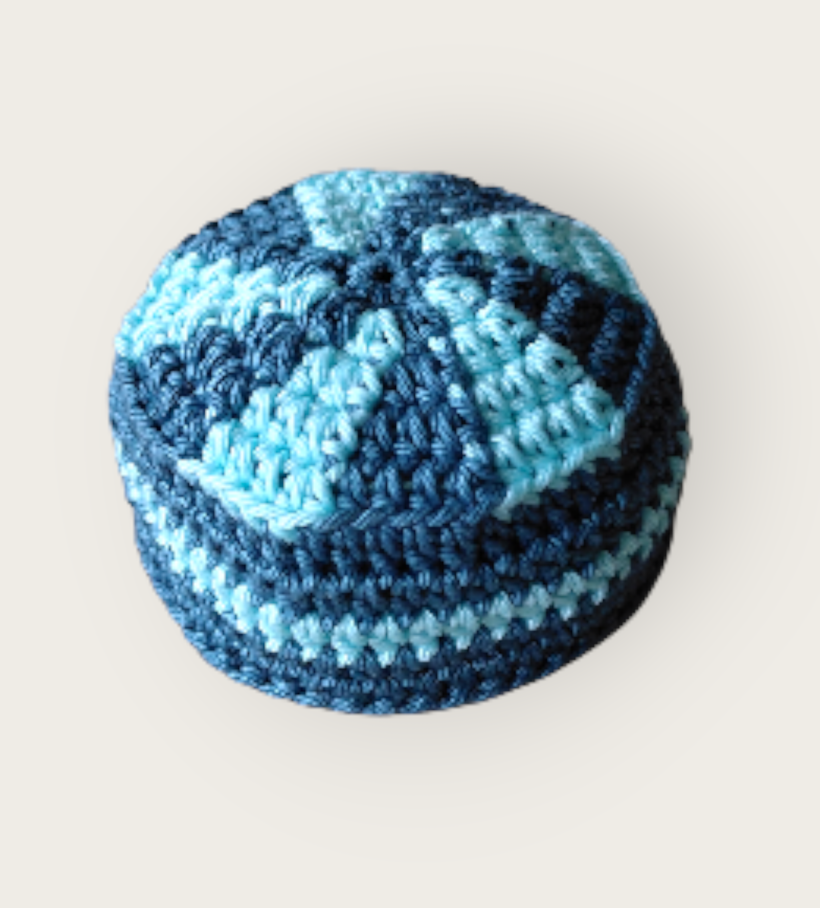 Footbag/ babzsák kék forgós