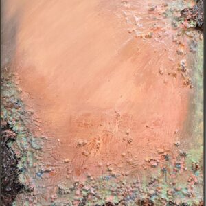 Abstract 50×70 akril, vászon textúra 2025
