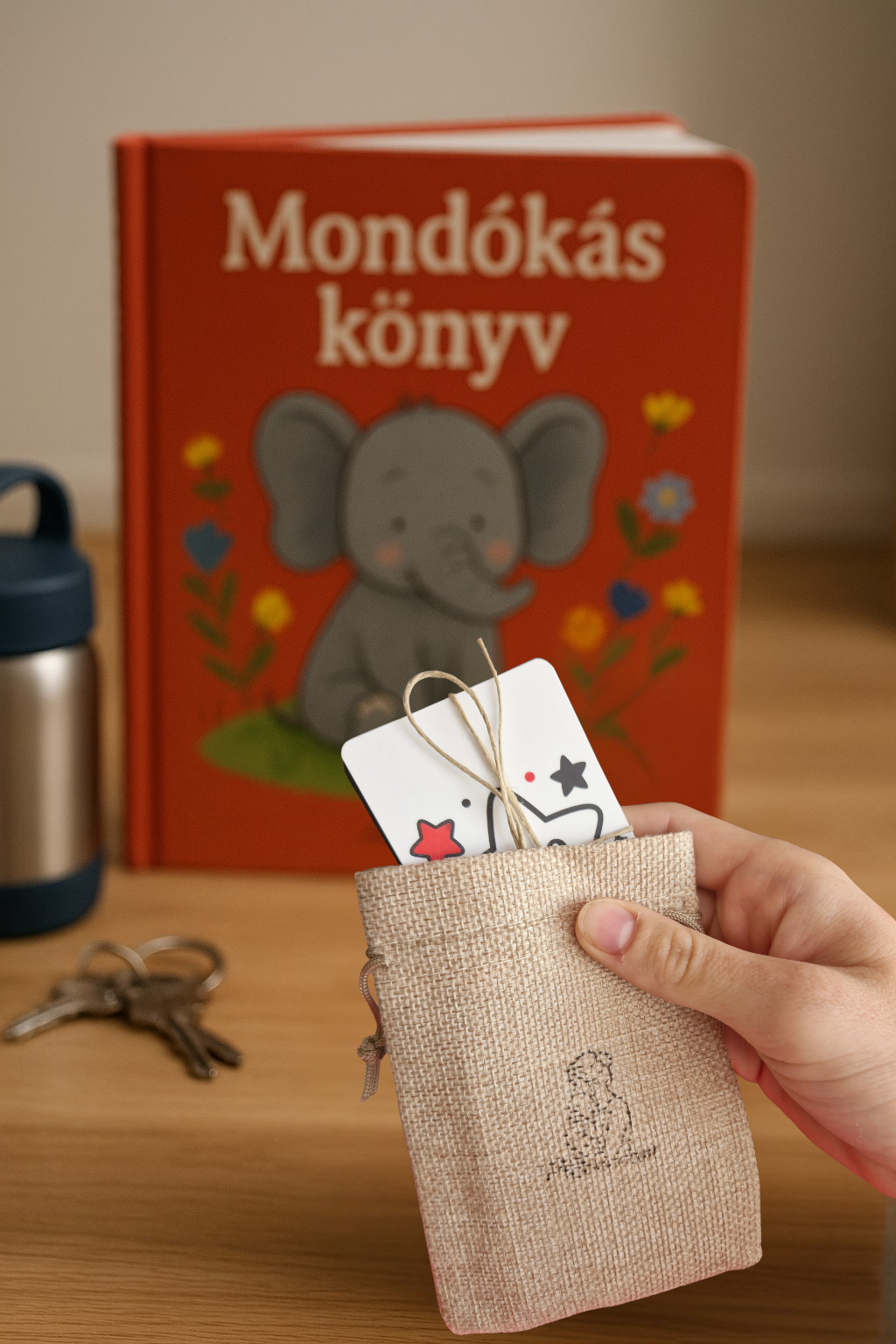 Aiga mondókás kártya