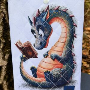 Könyvtok egyedi mintával