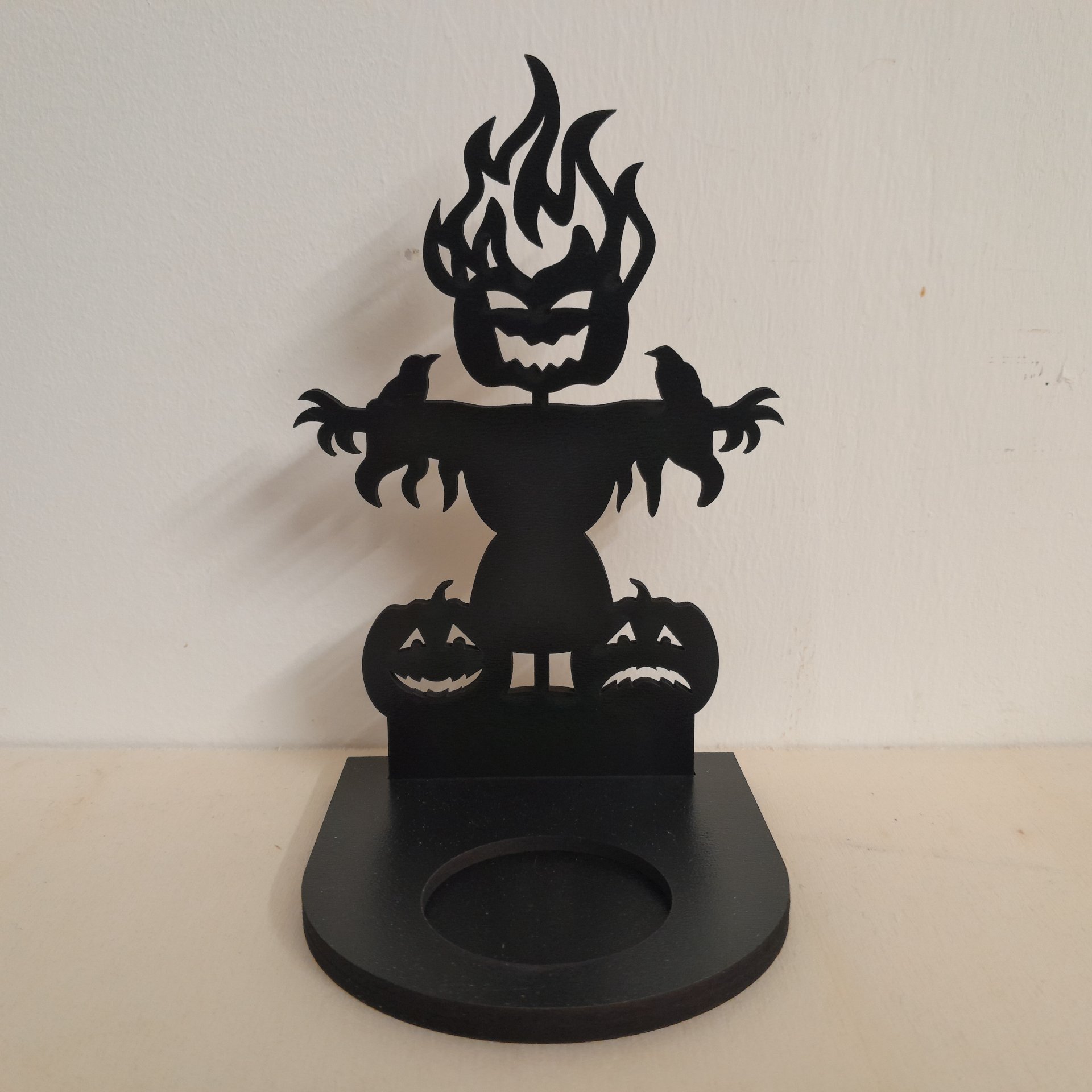 Halloween mintás árnyéklámpa és mécsestartó!