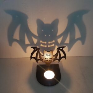 Halloween mintás árnyéklámpa és mécsestartó!