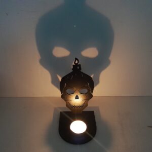 Halloween mintás árnyéklámpa és mécsestartó!