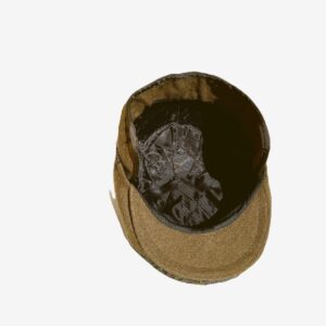 Design golf sapka / férfi / téli – lasnis / khaki tónusú gyapjúszövet