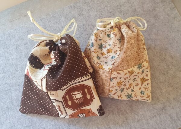 Patchwork textil tasak szett