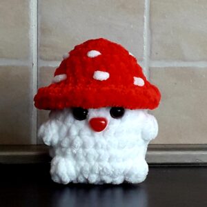 Chonky gomba baba horgolt plüss