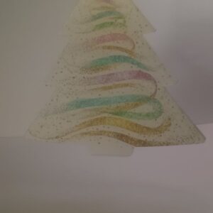 Egyedi akril karácsonyfadísz – saját fotóval vagy mintával 🎄
