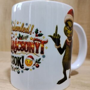 Grinch karácsonyi bögre