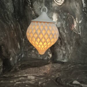 Exkluzív 3D Nyomtatott Függő Ünnepi Lampas / Mécsestartó