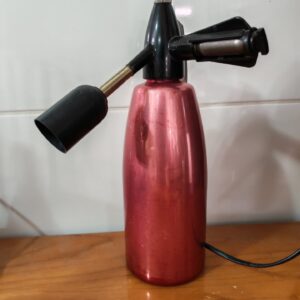 Szódás szifon lámpa