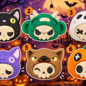 Cuki halloweeni kulcstartó – Batz