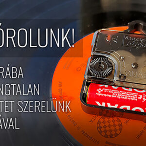 Óra arccal – Bakelit falióra