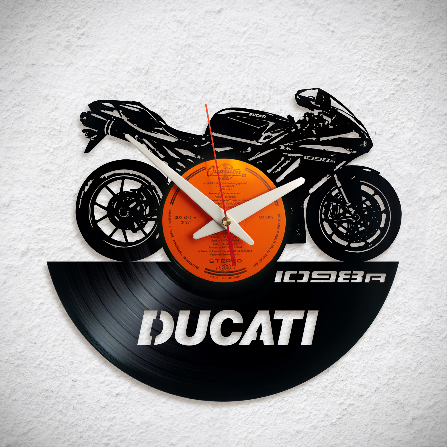 Ducati 1098 R-S – Bakelit falióra