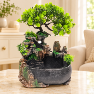 Elvarázsolt természet – bonsai beltéri szökőkút, 30 cm