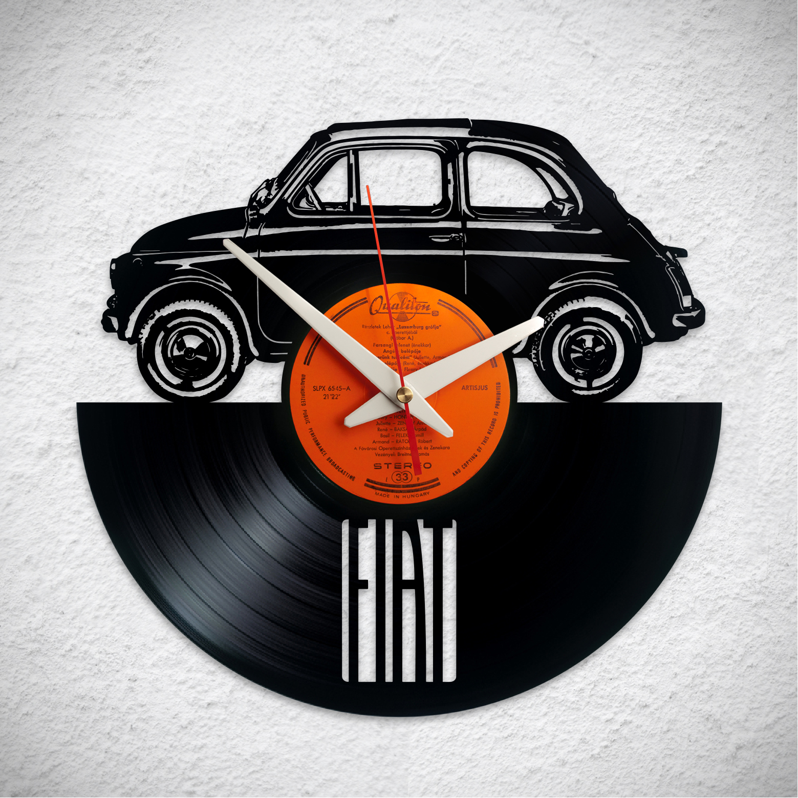 Fiat 500 – Bakelit falióra