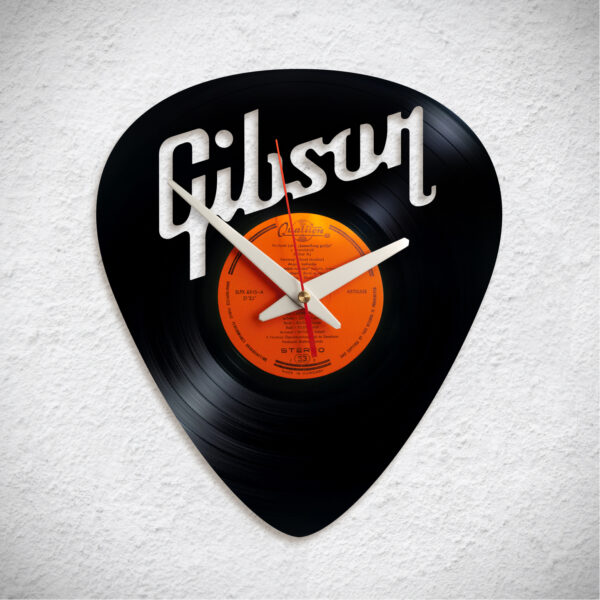 Gibson gitár – Bakelit falióra