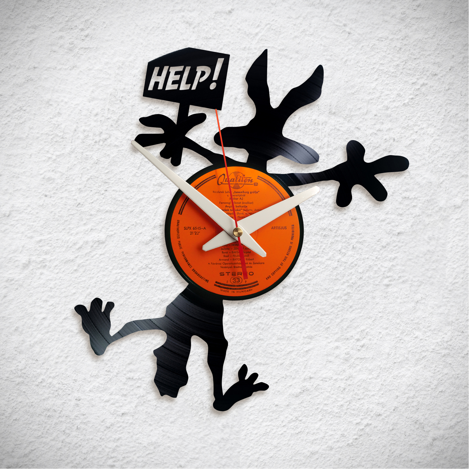 Help! Nyuszi – Bakelit falióra