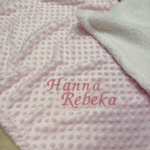 Hímzett Babatakaró – Minta nélkül, csak névvel
