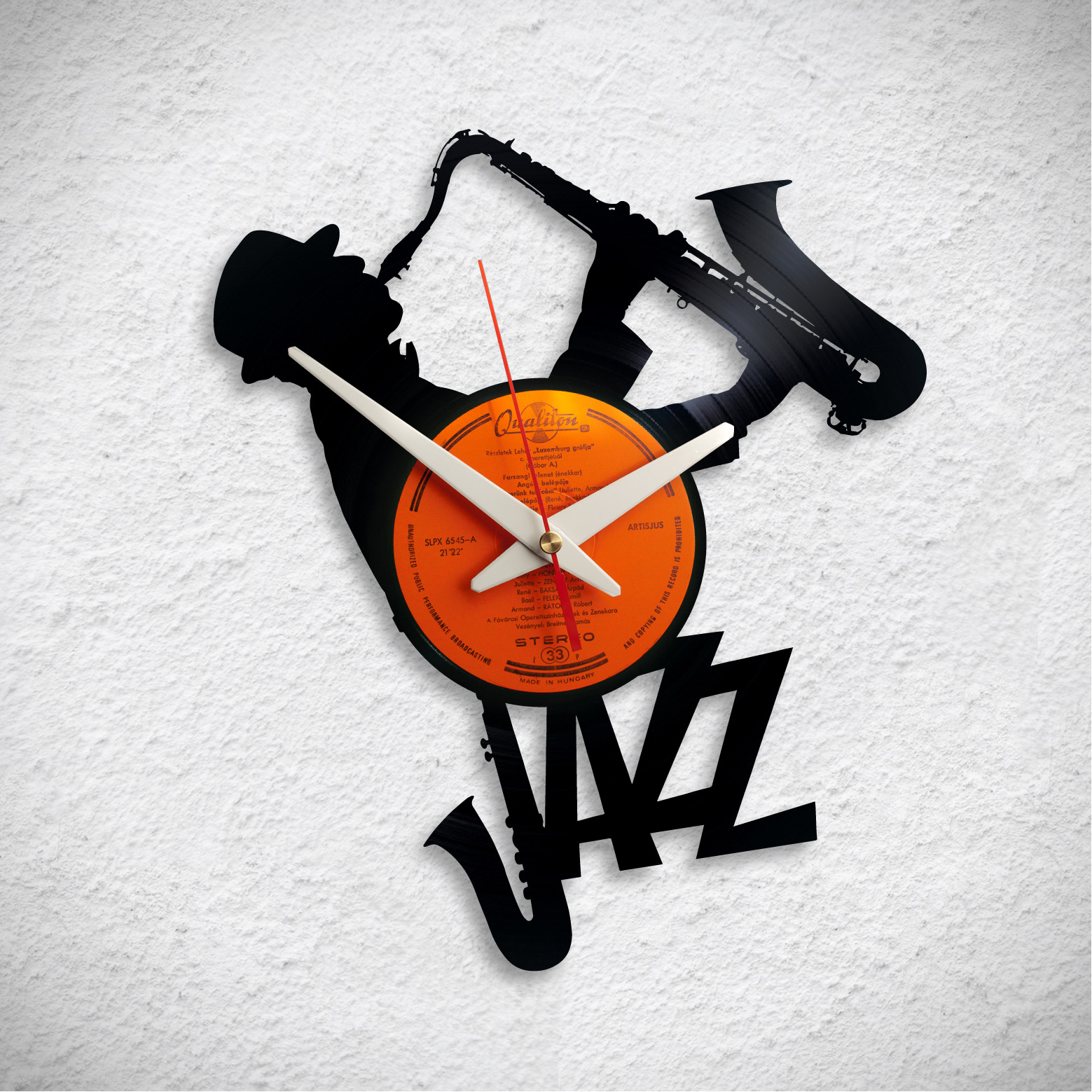 Jazz – Saxi – Bakelit falióra