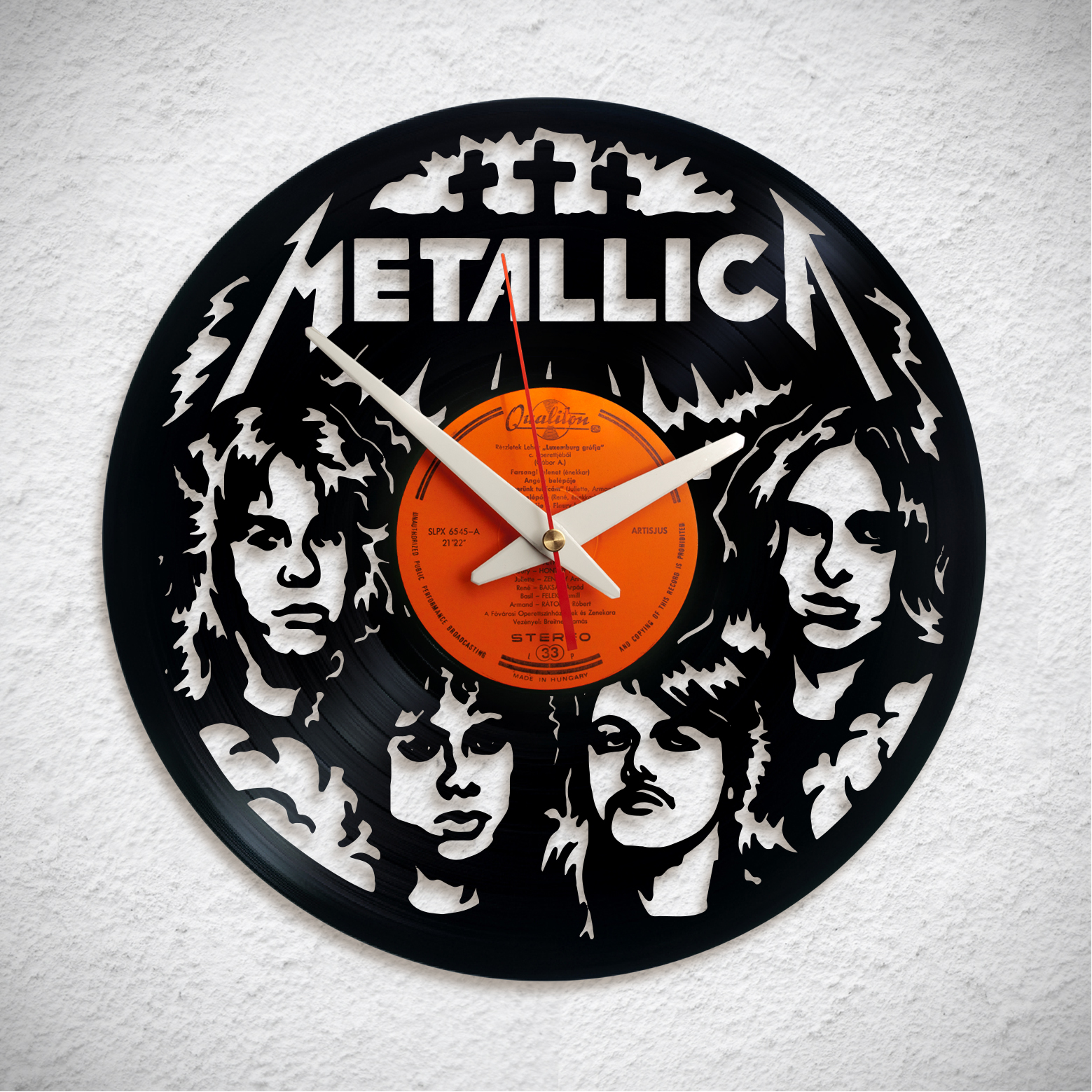 Metallica No2 – Bakelit falióra