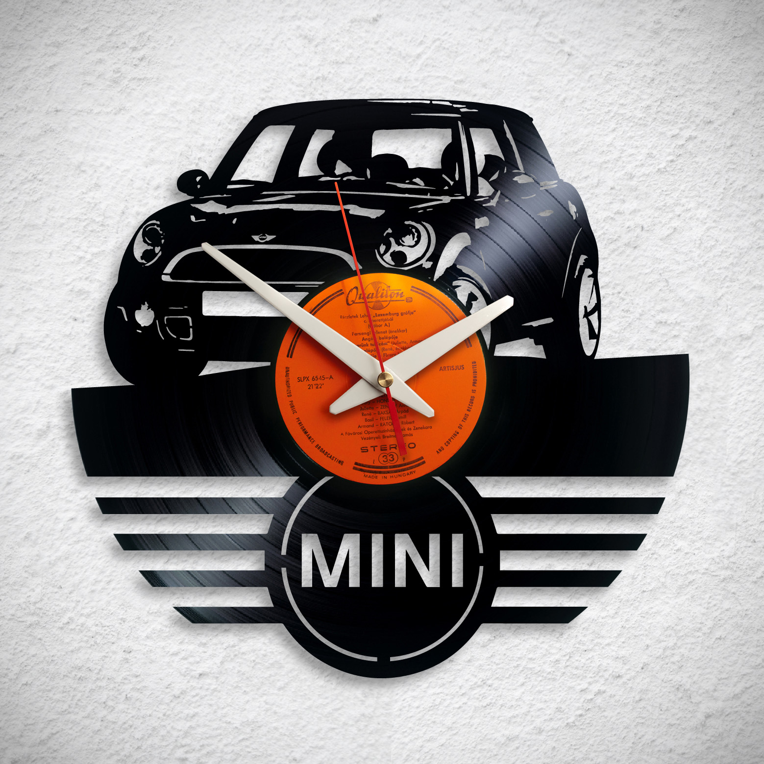 Mini Morris – Bakelit falióra