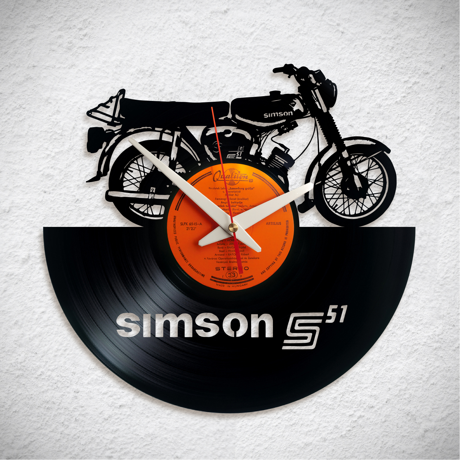 Simson S51 – Bakelit falióra