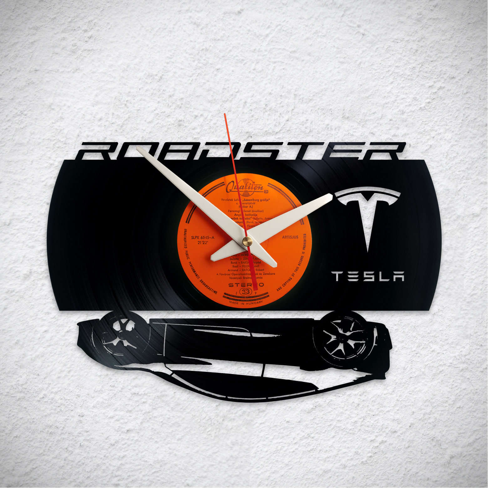 Tesla Roadster – Bakelit falióra