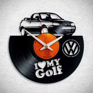 VW Golf Kabrió – Bakelit falióra